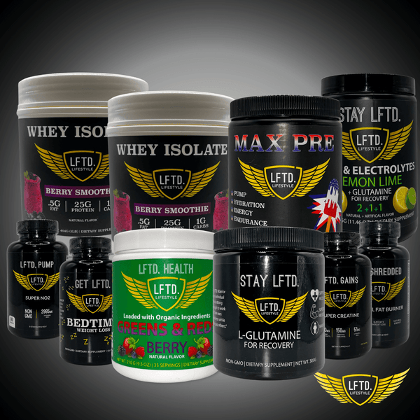 AllNatural Workout Stacks Supplement Stacks Shop LFTD.