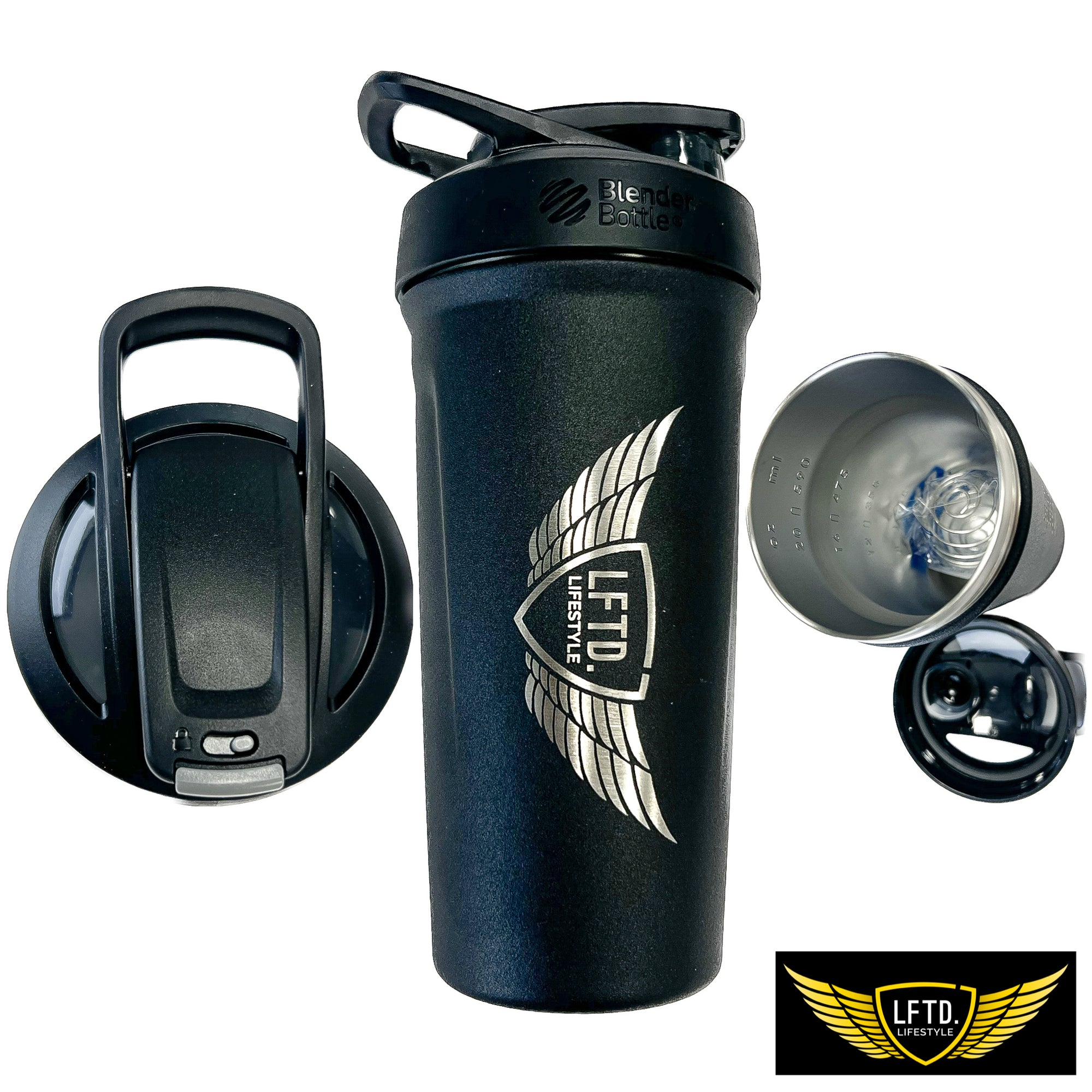 Stainless Steel LFTD. Shaker Bottle